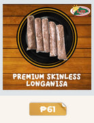Premium Skinless Longanisa (250g - 5pcs)