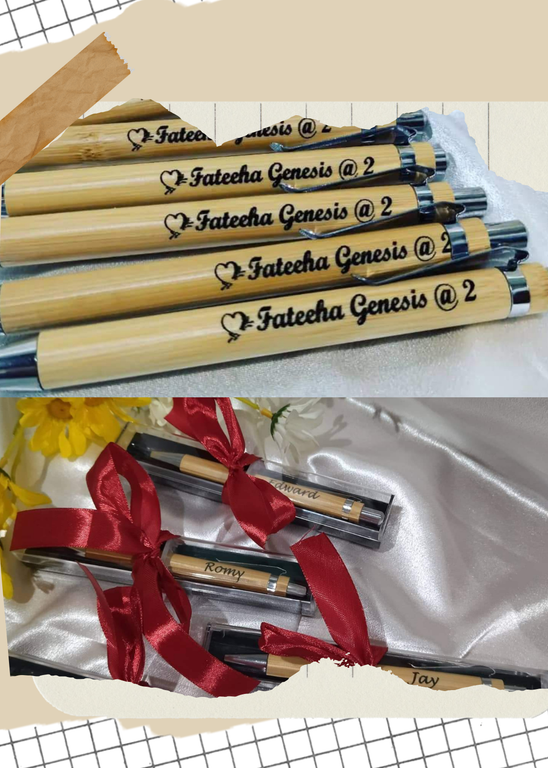 Bamboo Pen with Ballpen with case(30 pcs.)