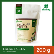 Cacao Tablea Unsweetened 200g