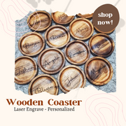 Wooden Coaster (30 pcs.)
