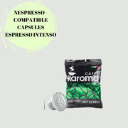 Caffe Karoma Coffee, Capsule (Nespresso Compatible), Espresso Intenso 5 g pack