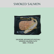 CA.MA Smoked Salmon, Chunks 500 g pack